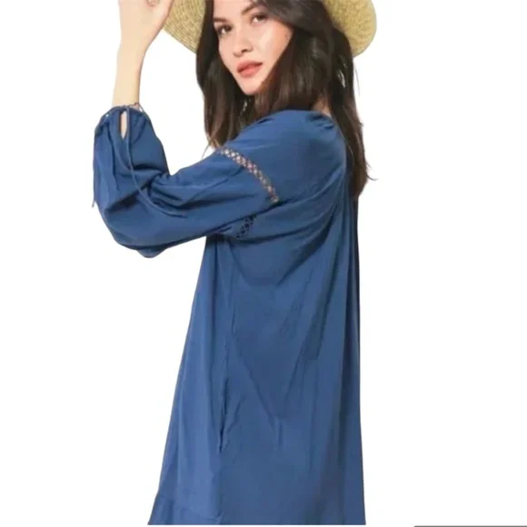 Faithful The Brand Sunset Tunic in Blue - Picture 7 of 14